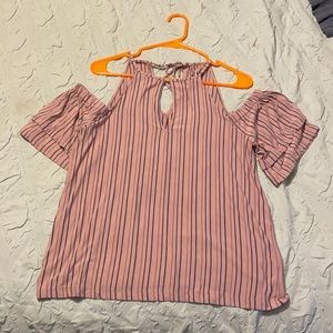 American Eagle cold shoulder top